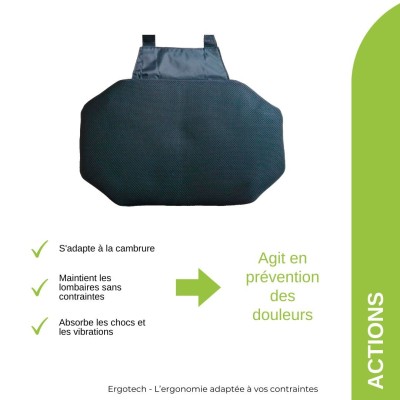 lumbar cushion for car or vehicles