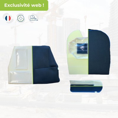 ergonomic cushions for heavy duty vehicles