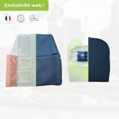 ergonomic cushion for heavy equipment