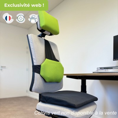 ergonomic set for office comfort