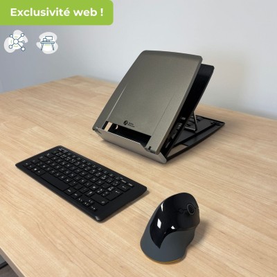 ergonomic set for teleworking