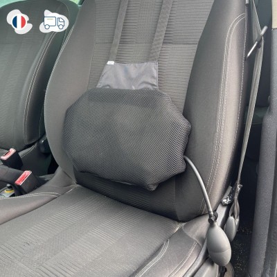 inflatable lumbar support for car