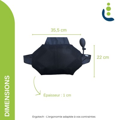 Soutien lombaire ergonomique