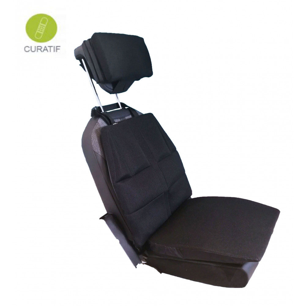 Coussin, dossier et appui tête ergonomiques pour voiture