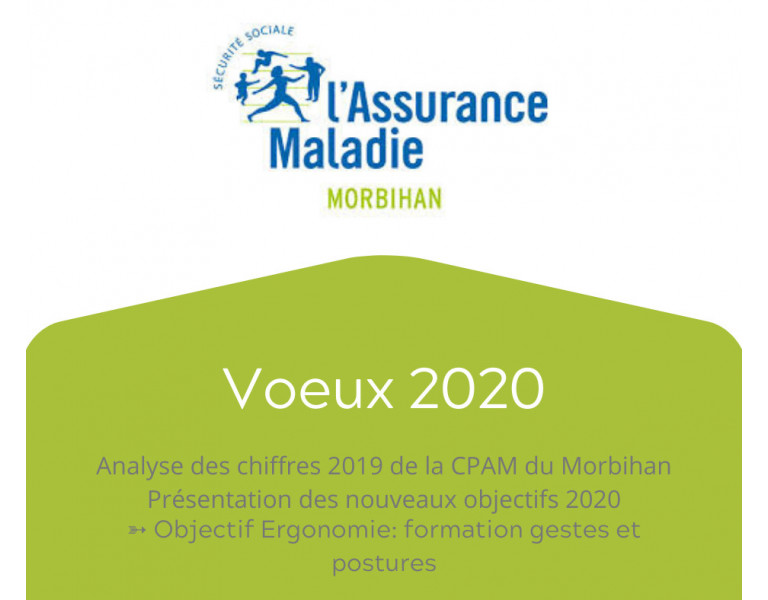 Voeux 2020 de la CPAM du Morbihan 